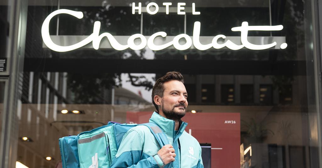 Hotel Chocolat launches on demand delivery partnership with Deliveroo